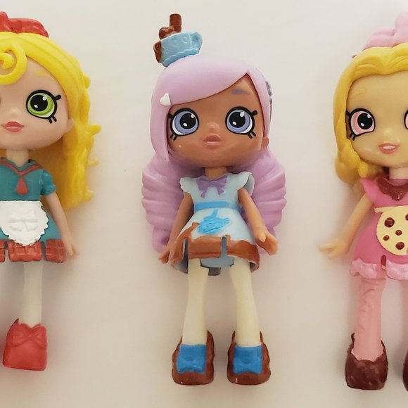 Shopkins Lot of 3 Mini Dolls - Picture 5 of 10